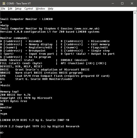 SCM, v1.0, Description | Small Computer Central
