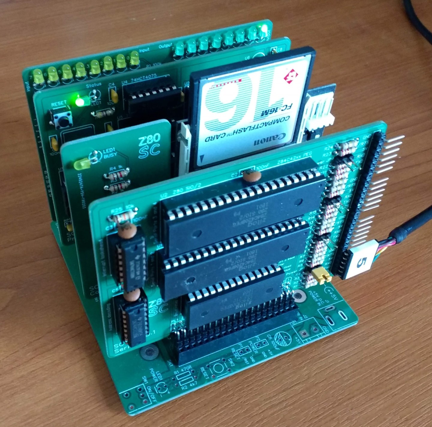 Z80 Counter My Z80 System | Small Computer Central