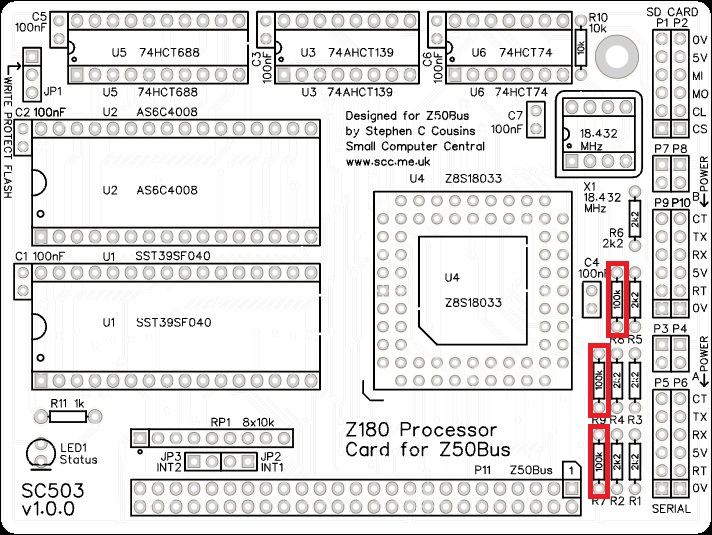 SC503 – Z180 Processor (Z50Bus) | Small Computer Central
