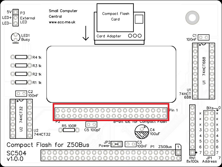 SC504 – Compact Flash (Z50Bus) | Small Computer Central