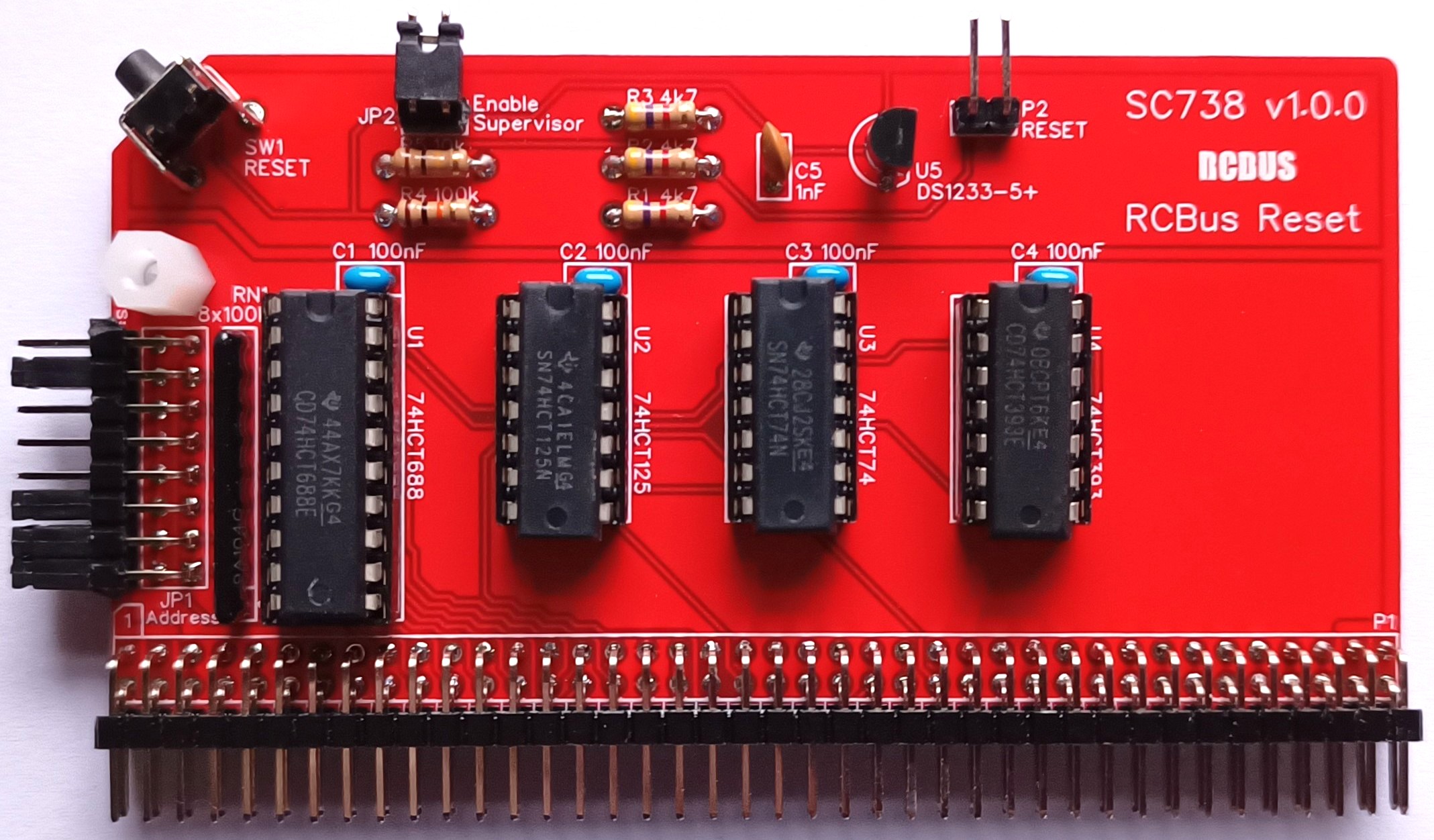 SC738 – RCBus Reset Module | Small Computer Central